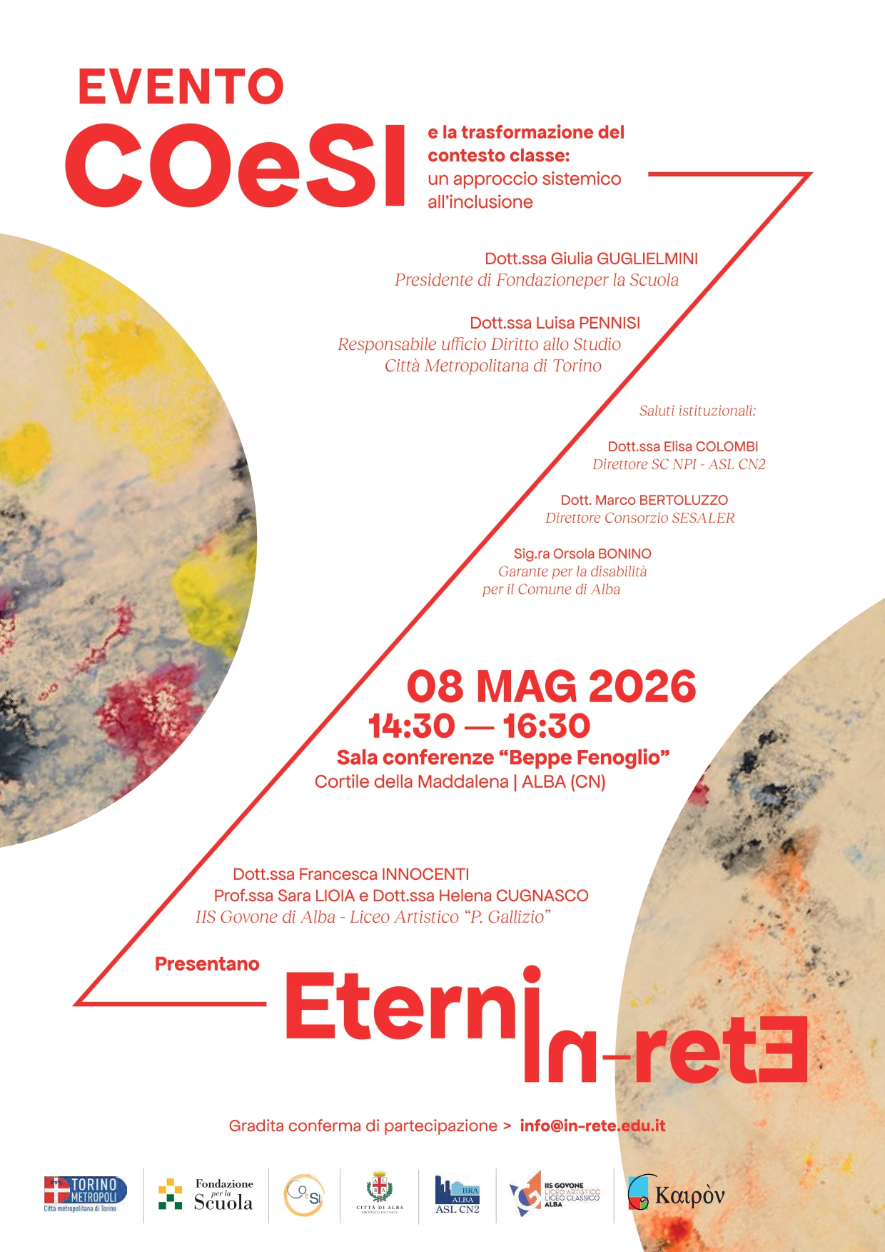 Premiazione concorso naming e logo “In-Rete” 8 maggio 2026